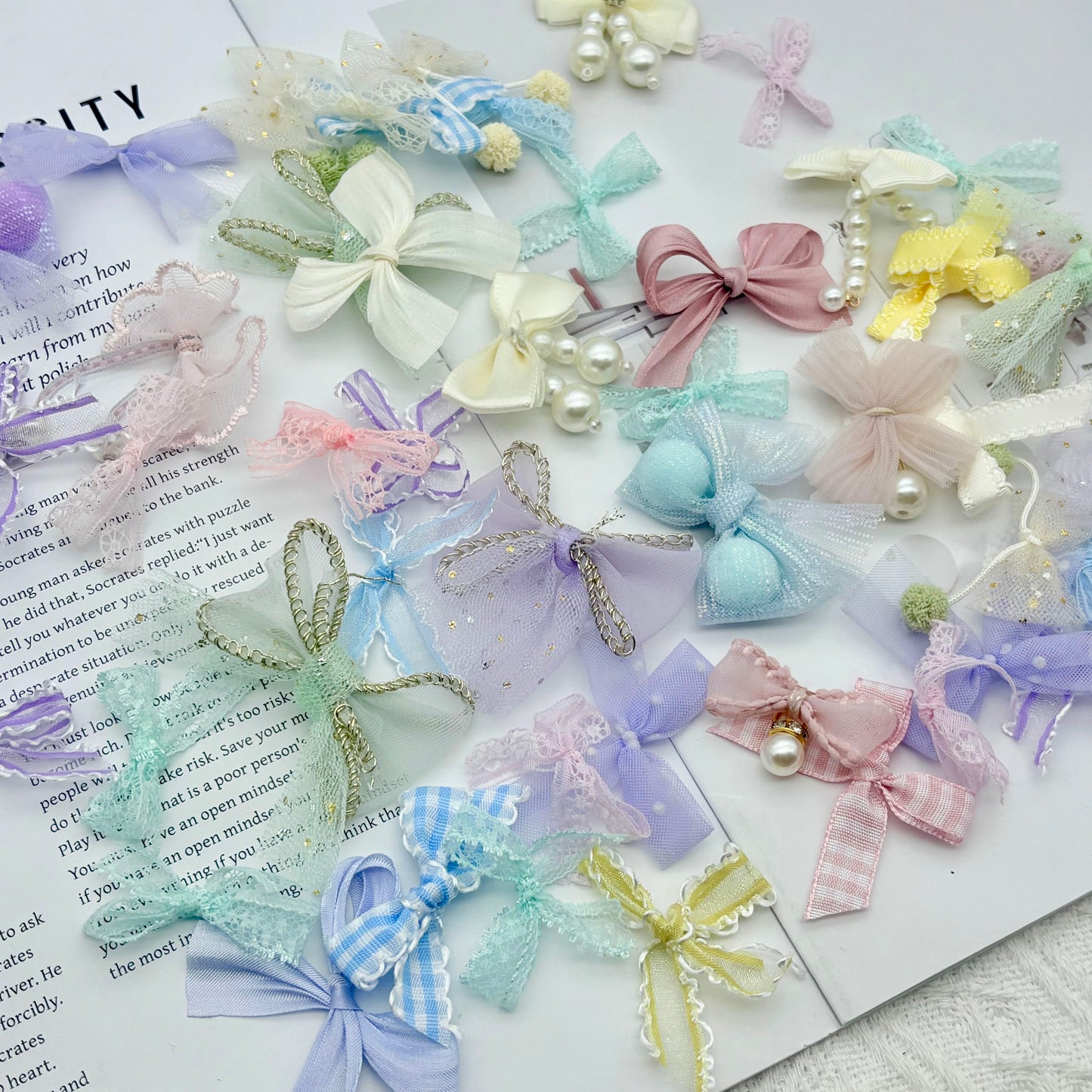 Z10ちょうちょ結びチャーム