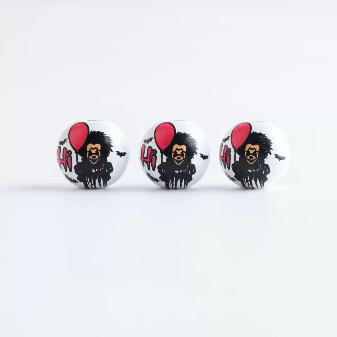 S39 木製化け物ビーズ