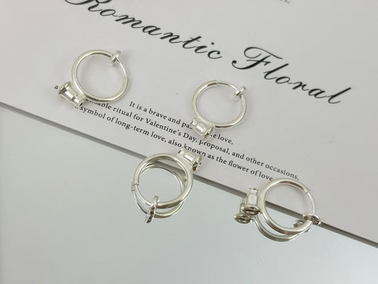 T34 銅製イヤーカフ