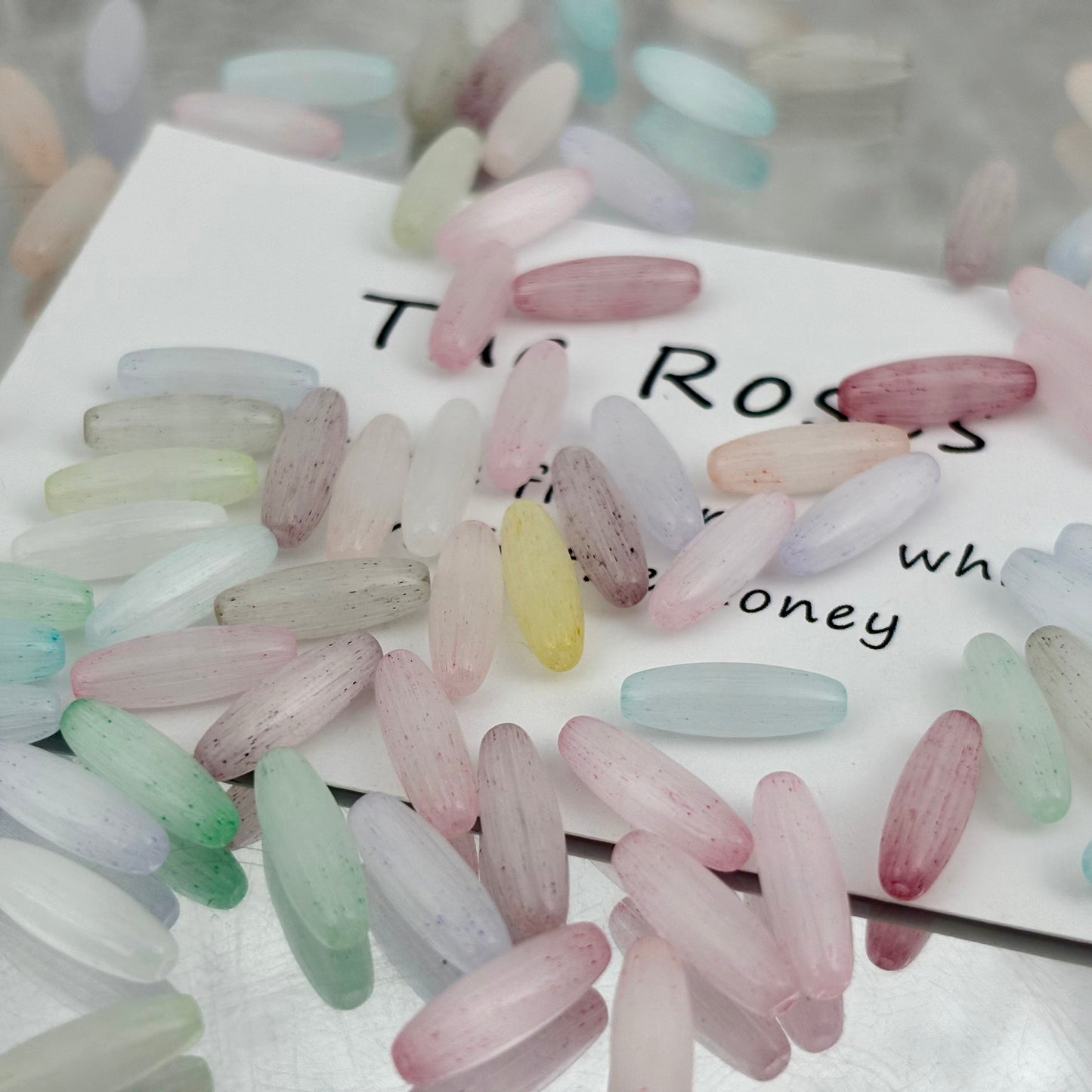 Y20タイ産キャッツアイ米ビーズ