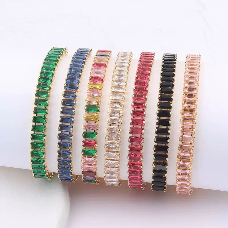 [開封] NEW.上品輝きキュービックジルコニアブレスレット 大人向けアクセサリー