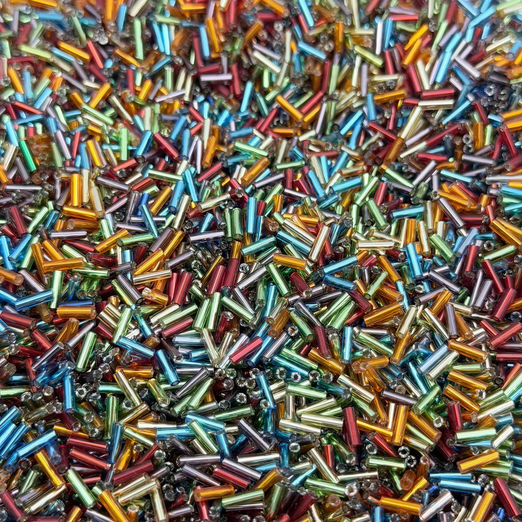 [開封]NEW.艶やか可愛い小粒ミックスビーズ 手作り DIY パーツ