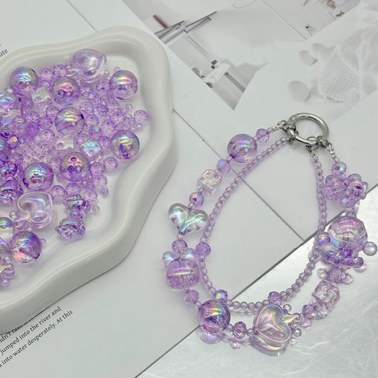 D35ラベンダー畑の贈り物ビーズ