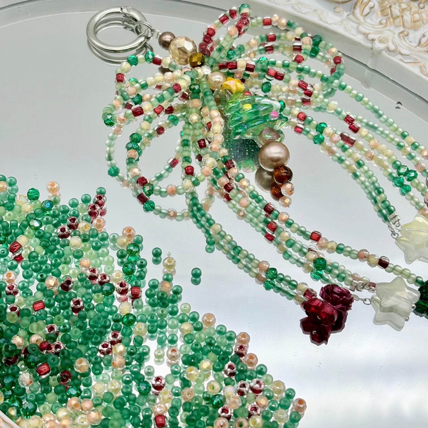 M12クリスマス風豆ビーズミックス