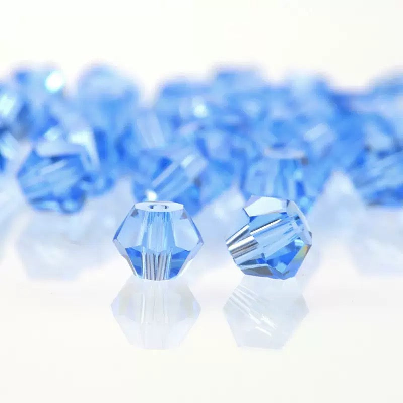 [開封] NEW.4mm 多面カット穴あきビーズ