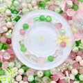 [開封] NEW.高品質ブレスレット素材 レジン・瑠璃・アクリル混合