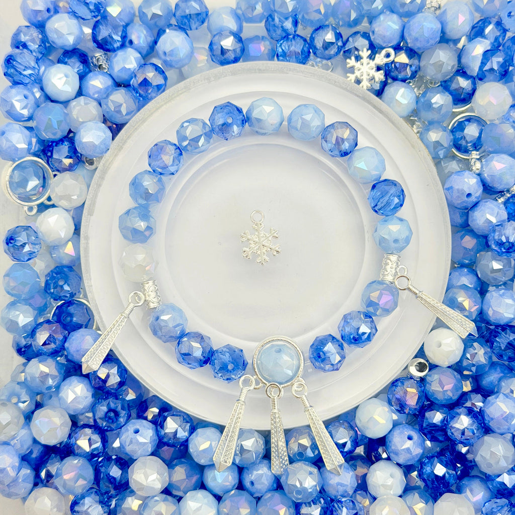 [開封] NEW.高品質ブレスレット素材 レジン・瑠璃・アクリル混合