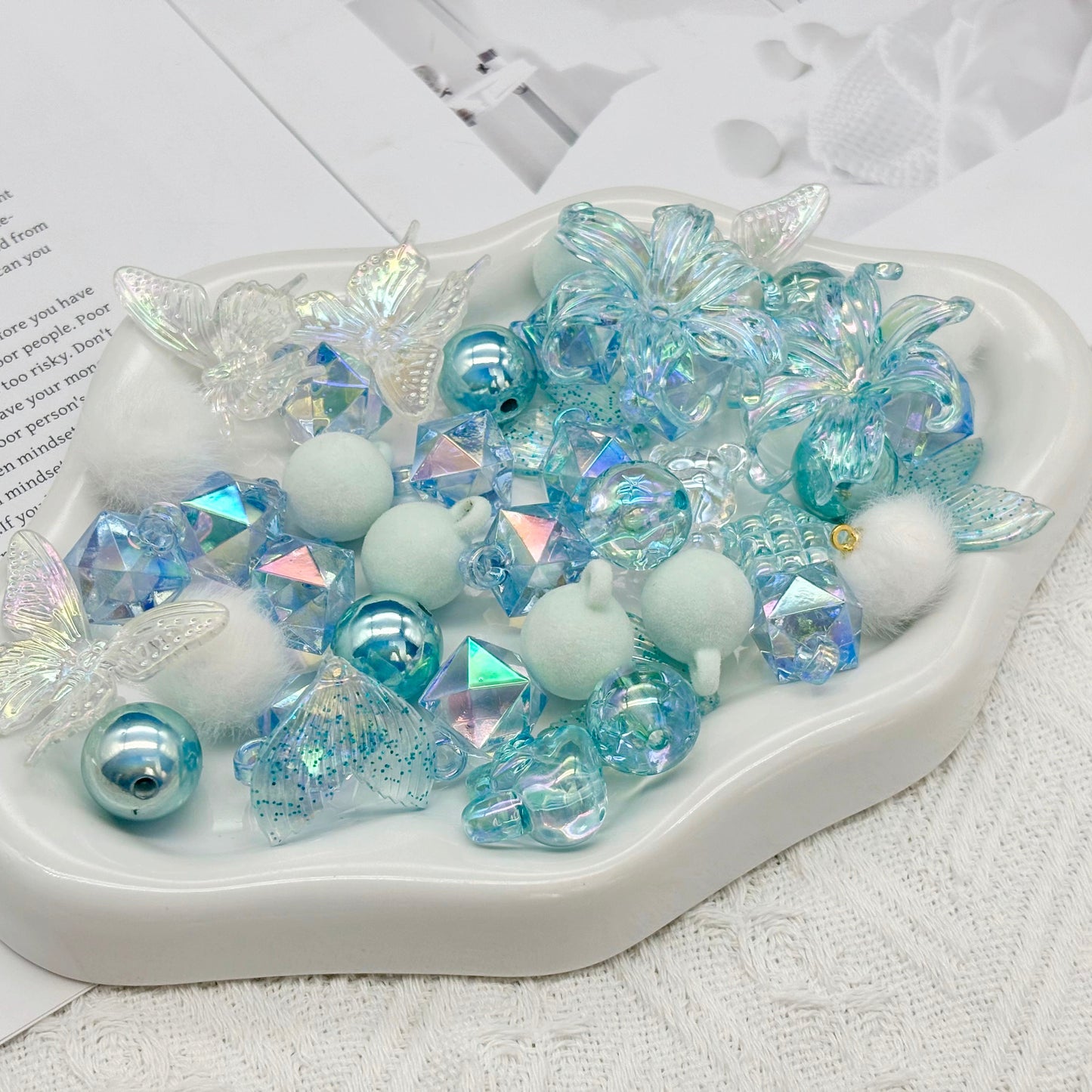 D34海風のささやきミックスビーズ