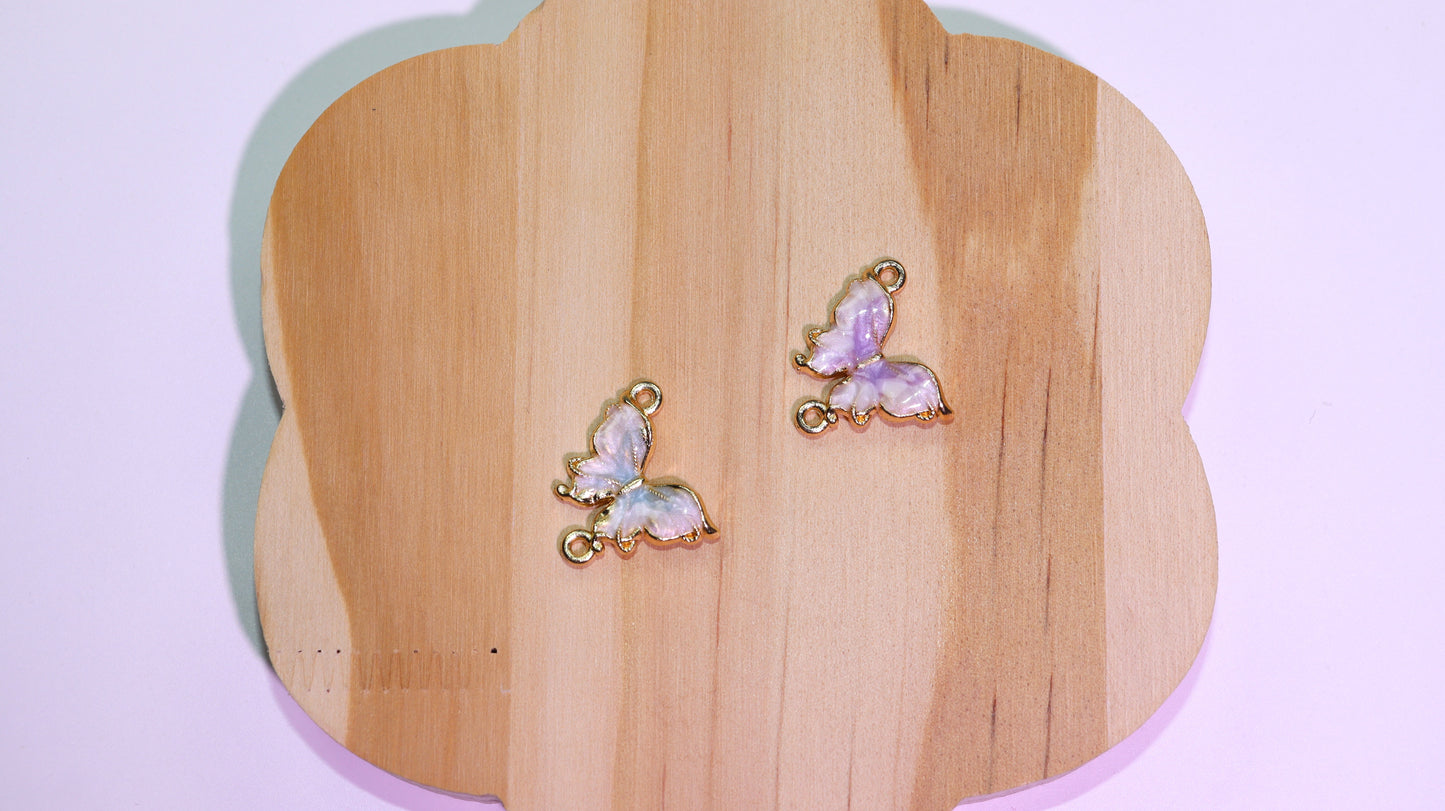 Y04合金製幻の蝶・ペンダント