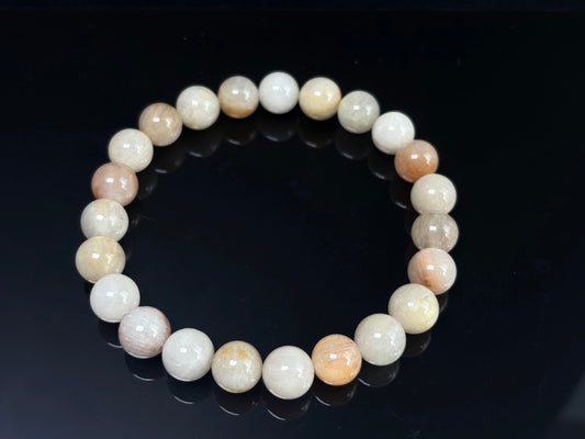 N01　ラビットヘア天然石（8~8.8mm）