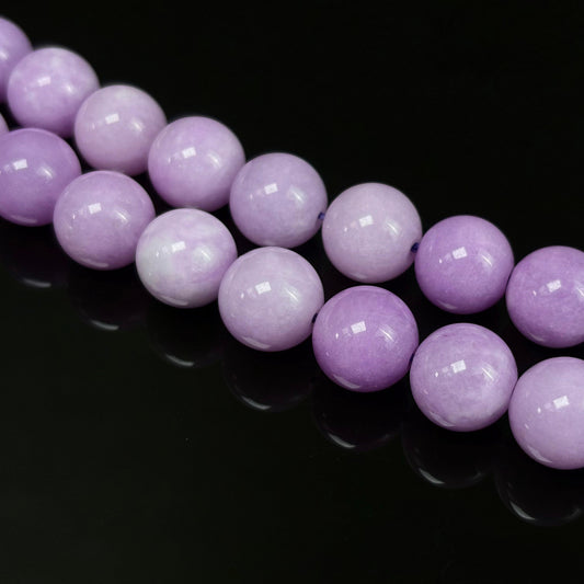 N10　パープルカルセドニー天然石(12mm)