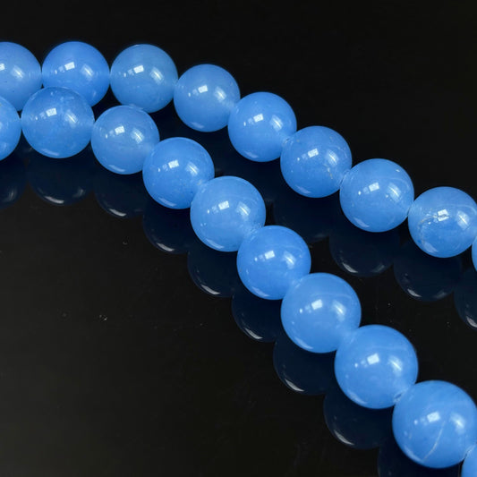 N16　ブルーカルセドニー天然石(12mm)