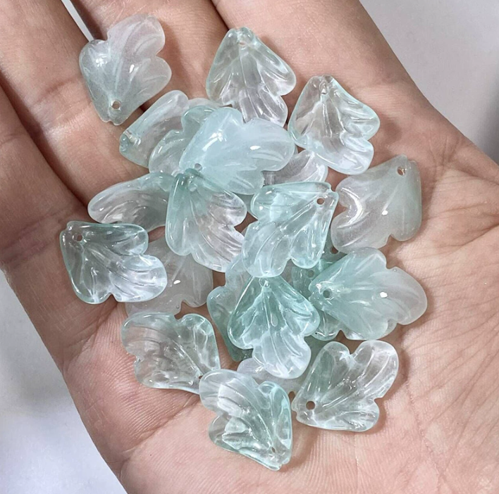 F02 ガラス製海草の葉