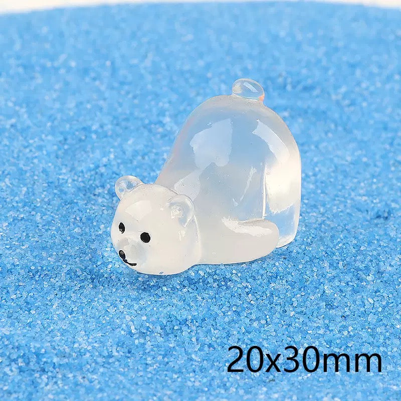 Ｔ45くまの森のどうぶつビーズ（蓄光）