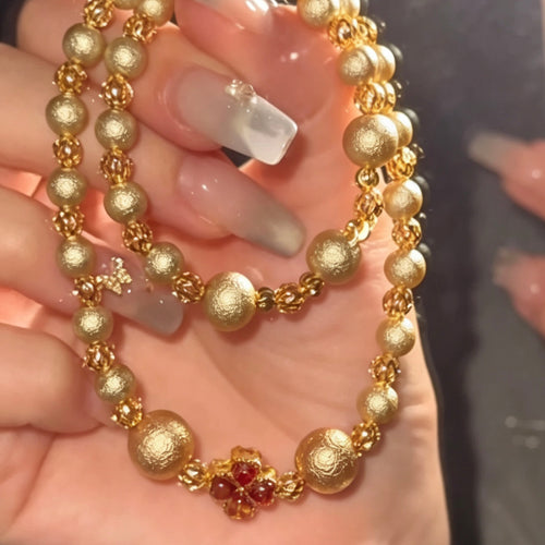 [開封] NEW.8mm シワパール風の質感が特徴的なガラスビーズ アクセサリー作り・DIY 手芸パーツ29 種