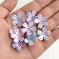 [開封] NEW.約 18mm /20mmアセテート素材 5 弁花モチーフビーズ、ブレスレット・カーチャーム・ヘアアクセ作り DIY 手芸パーツ